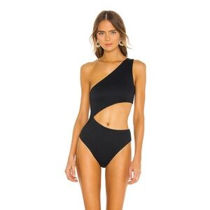 NWOT Beach Riot Celine Ribbed One Piece